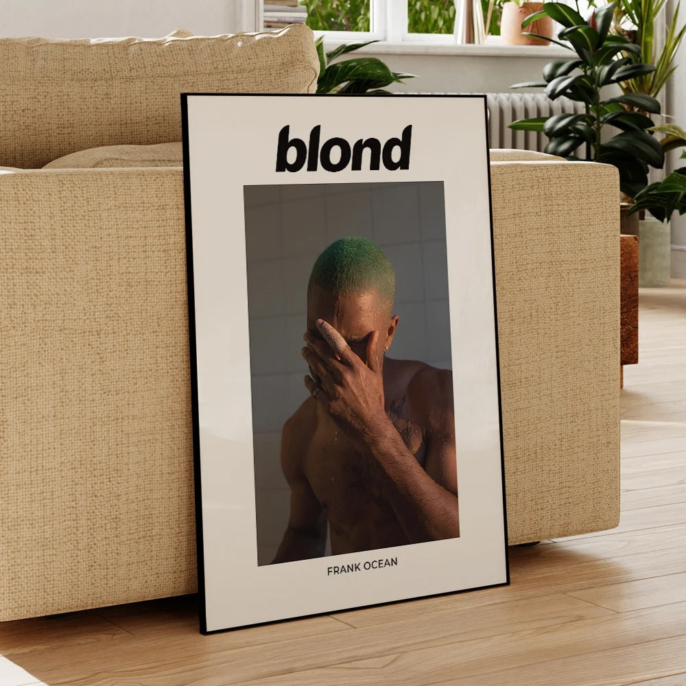 Frank Ocean Blonde | Album Cover Poster